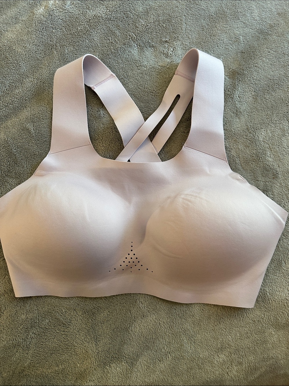 Brooks Seamless Light Mauve Sports Bra